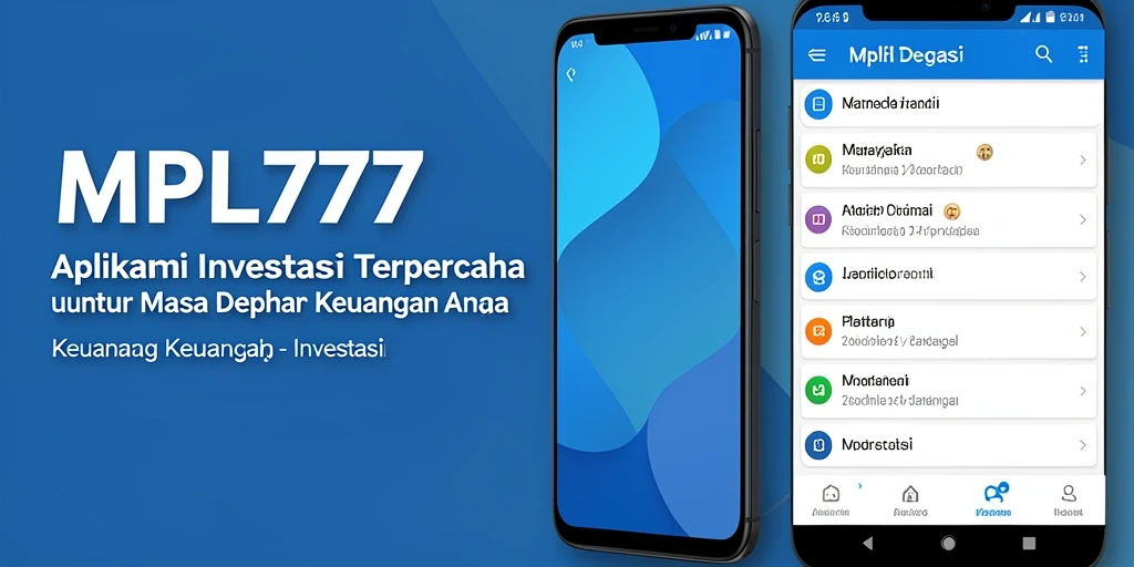 Antarmuka pengguna MPL777 yang sederhana dan intuitif.