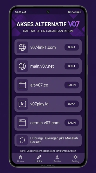 Link Alternatif Aman untuk v07 di Indonesia