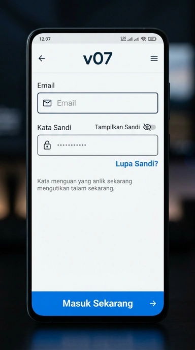 Panduan Masuk Akun v07 Untuk Pengguna Android